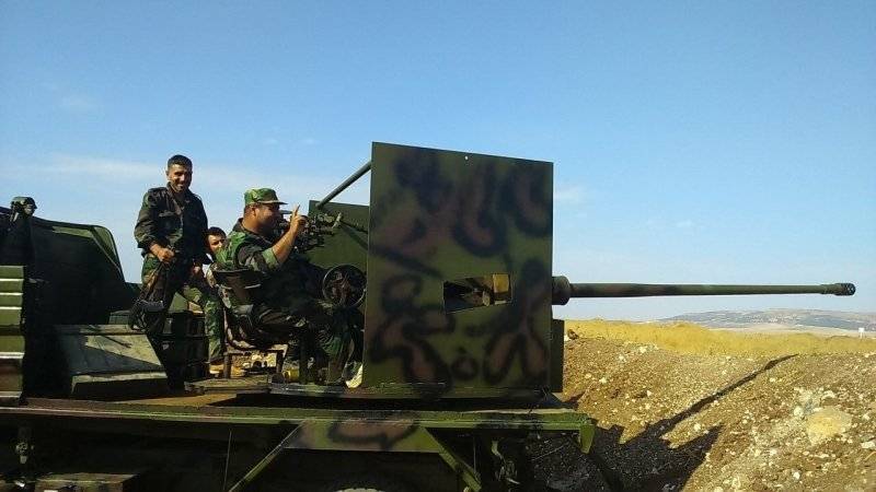 Сирийская армия предотвратила попытку боевиков атаковать аэродром в Хаме с помощью дронов