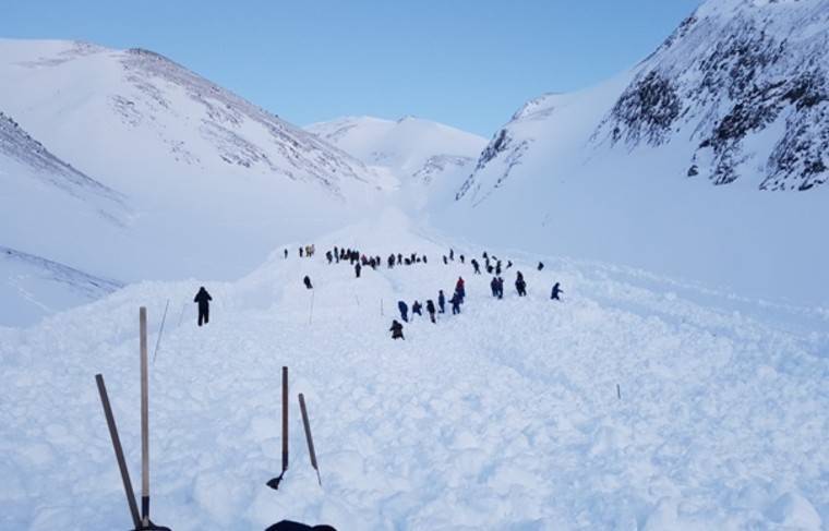 В месте пропажи сноубордиста на Чукотке есть угроза схода новой лавины