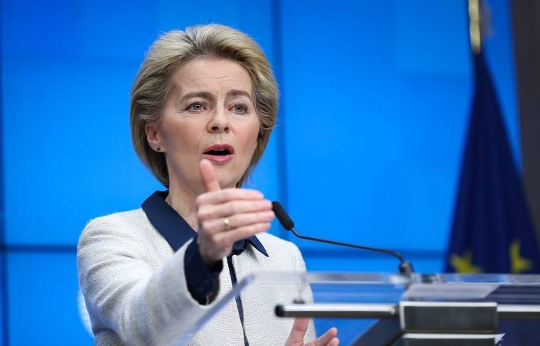 Глава Еврокомиссии раскритиковала санкции против «Северного потока — 2»