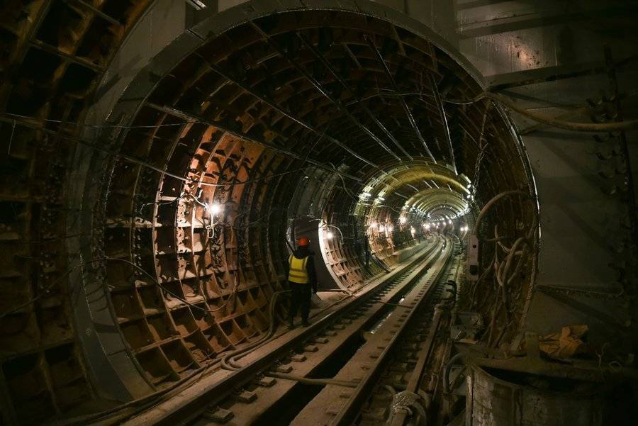 Более 40 км тоннелей метро проложат в Москве в 2020 году