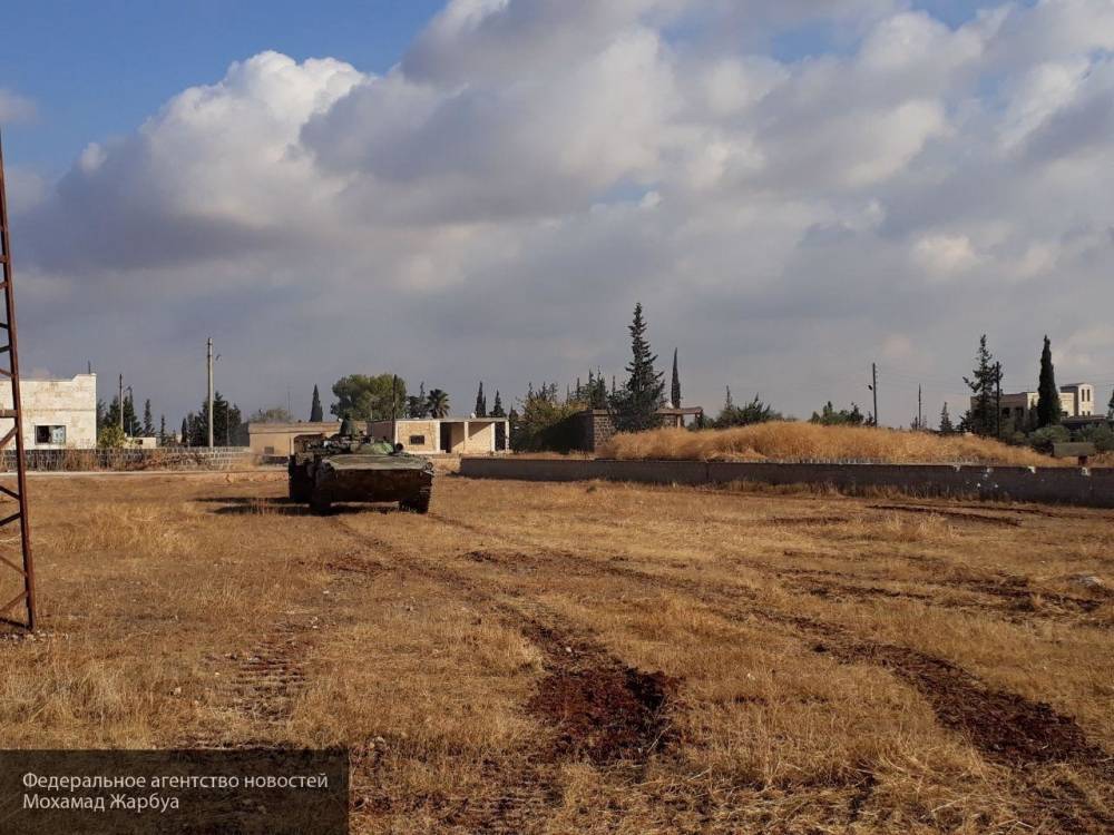 Сирийская армия продвигается к участку трассы М-5 в Идлибе под прикрытием авиации
