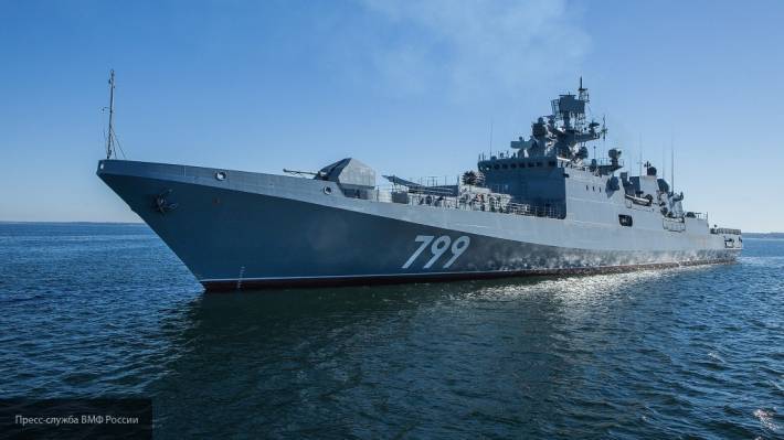Черноморский флот принял на вооружение новый корабль, оснащенный «Калибрами»