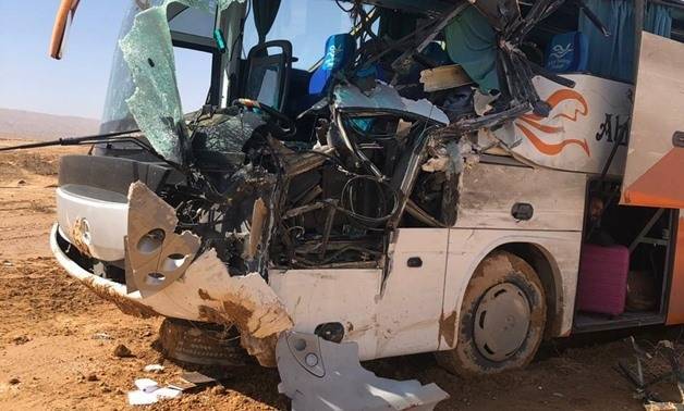 Шесть человек погибли в ДТП с туристическим автобусом в Египте