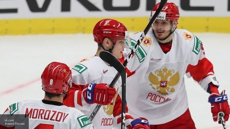 Россия разгромила сборную Канады на групповом этапе ЧМ среди молодежи в Чехии