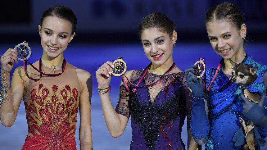 Фигуристки Щербакова, Косторная и Трусова вошли в состав сборной РФ на чемпионат Европы