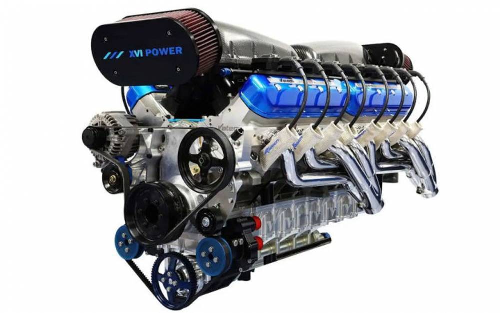 Морской 2200-сильный двигатель адаптировали для автомобилей