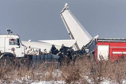 Обнародована поминутная хронология авиакатастрофы в Казахстане