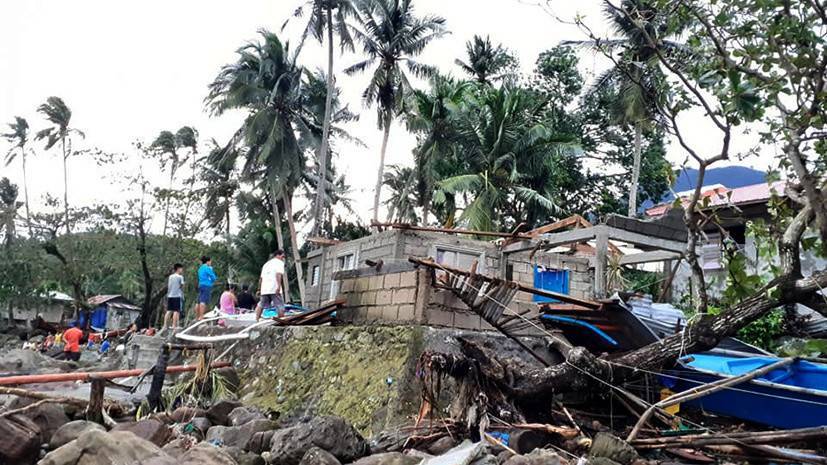 Число жертв тайфуна «Урсула» на Филиппинах возросло до 41