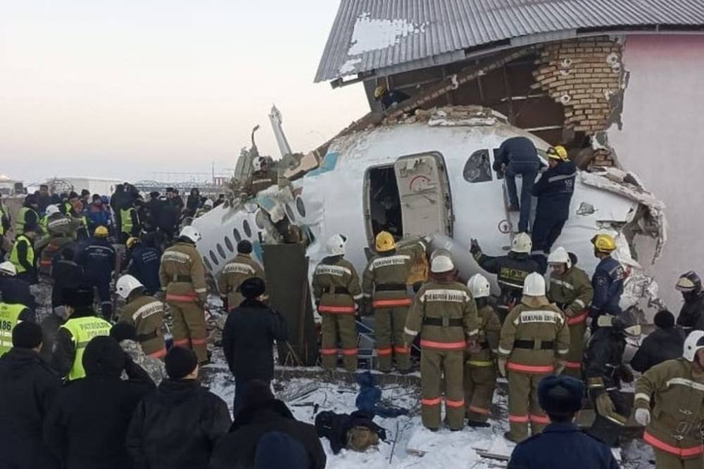 Опубликована поминутная хронология авиакатастрофы в Казахстане