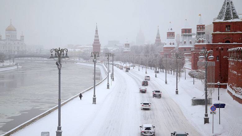 В Москве ожидается снег в новогоднюю ночь