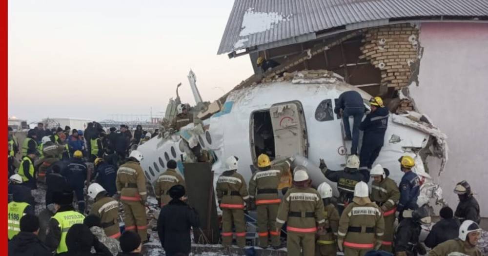 Аэропорт Алма-Аты представил поминутную хронологию крушения самолета Bek Air