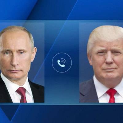 Владимир Путин провел телефонный разговор с Дональдом Трампом