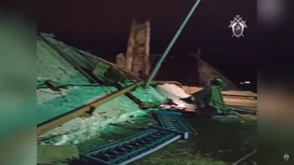 Следственный комитет опубликовал видео с последствиями обрушения моста в Оренбурге