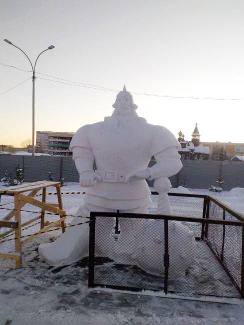 В мэрии Кемерова рассказали о строительстве снежных городков