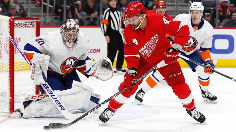 «Айлендерс» обыграл «Детройт» в матче НХЛ благодаря 30 сейвам Варламова