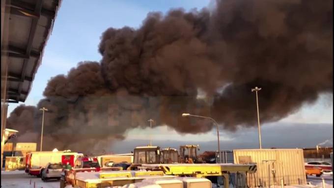Пожар на Московском шоссе: что известно на данный момент