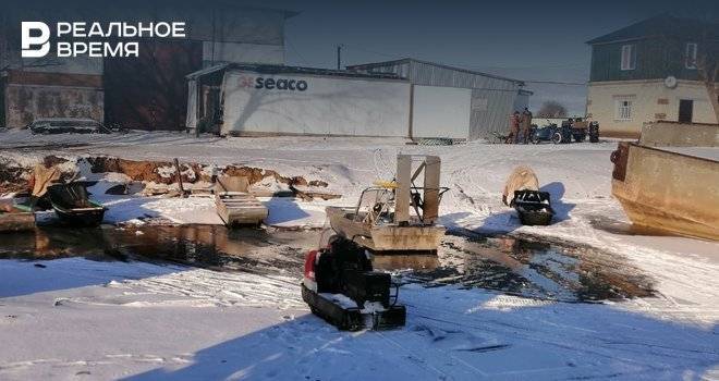 Спасатели в Татартане оштрафовали двух рыбаков, провалившихся в полынью, запорошенную снегом