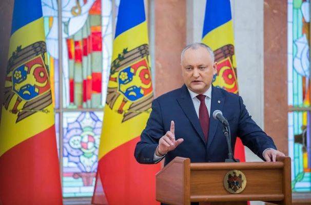 Президент Молдавии назвал себя технократом без партийной принадлежности
