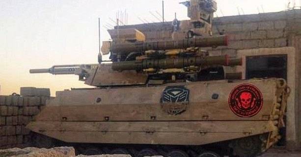 Российский боевой робот замечен в&nbsp;Сирии