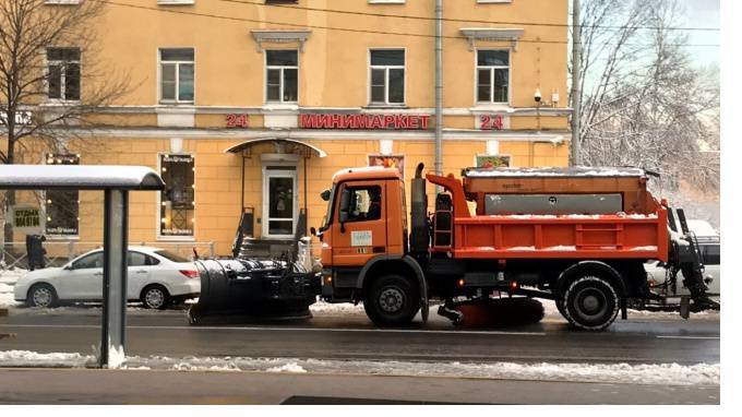 В Петербурге за сутки выпало более 12 см снега