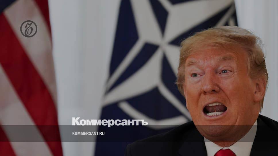 Трамп назвал оскорбительными слова Макрона о «смерти мозга» НАТО