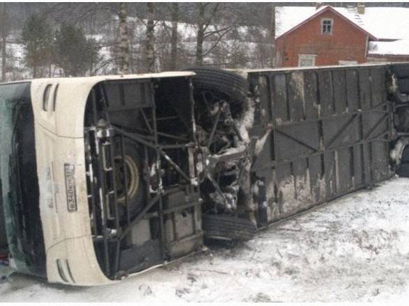 В России попал в ДТП автобус с украинцами – 8 жертв