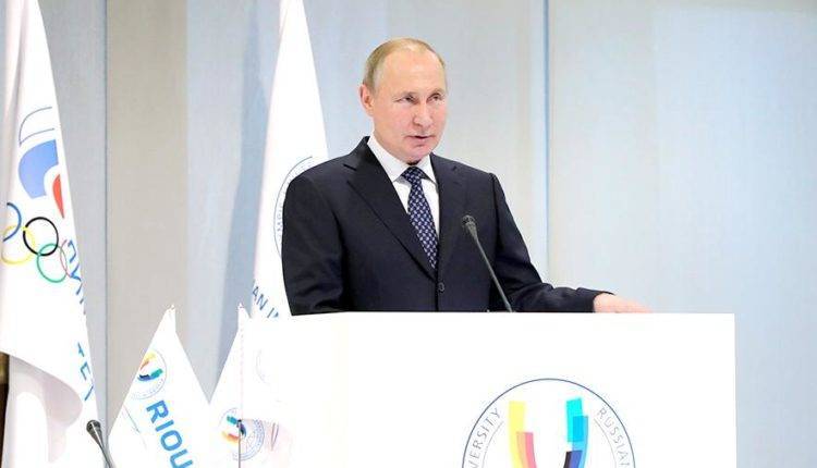 Путин поддержал выделение квот для паралимпийцев в Олимпийском университете в Сочи