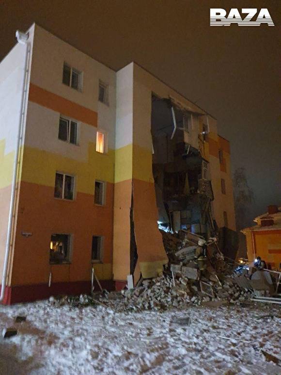 СМИ назвали возможную причину взрыва в жилом доме в Белгородской области