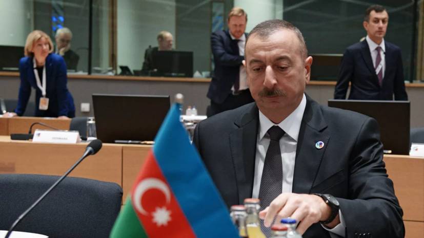 Лидер Азербайджана планирует приехать в Москву на 75-летие Победы