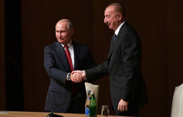 Алиев: в 2019 году каждая встреча Баку и Москвы была плодотворной