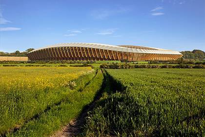 В Англии построят первый в мире деревянный стадион