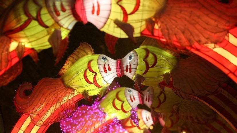 В Москве открылся Фестиваль китайских фонарей