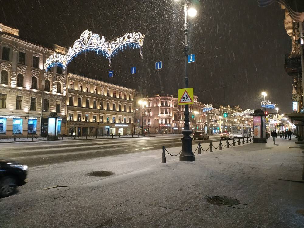 Петербуржцев предупредили о теплой погоде в январе
