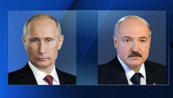Путин и Лукашенко обсудили поставку нефти и газа из России