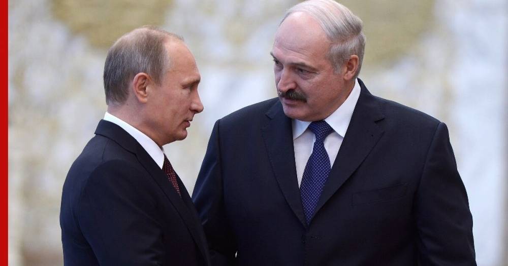 Путин и Лукашенко обсудили поставки нефти и газа в Белоруссию