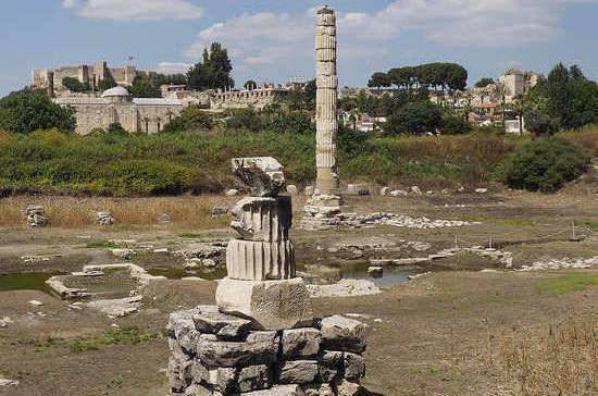 Руины храма Артемиды обнаружили перед Новым годом