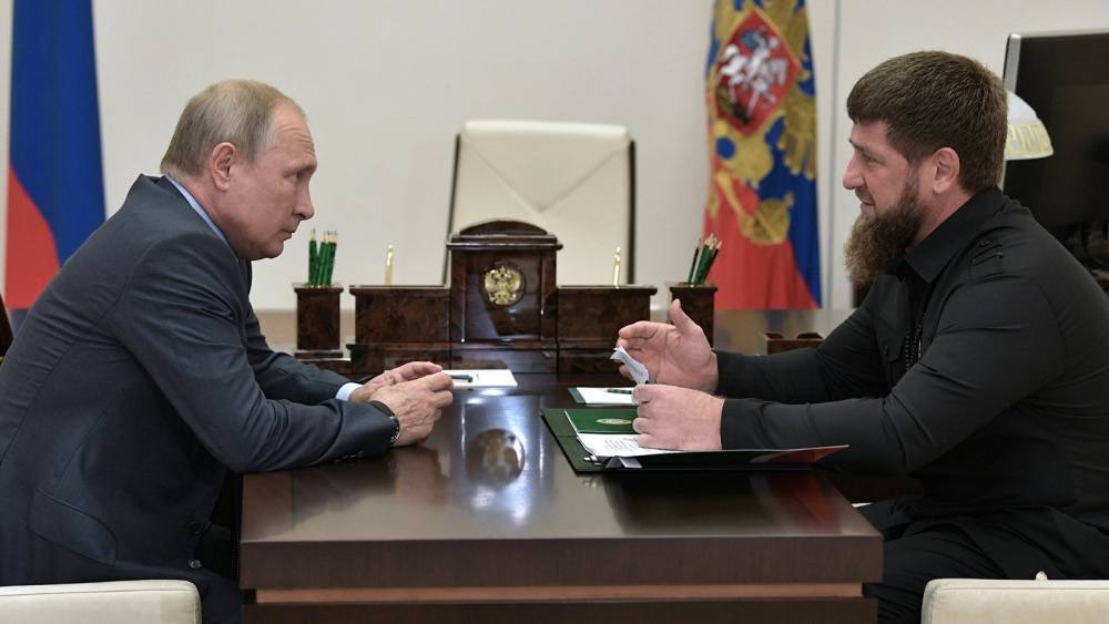 Кадыров поздравил Путина с 20-летним юбилеем нахождения в руководстве РФ