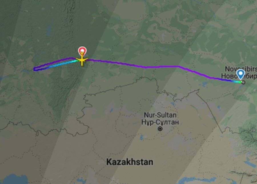 Самолет Новосибирск – Москва экстренно сел в Екатеринбурге