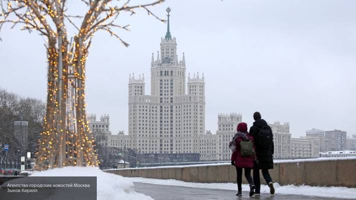 В новогоднюю ночь в Москве сохранится снег