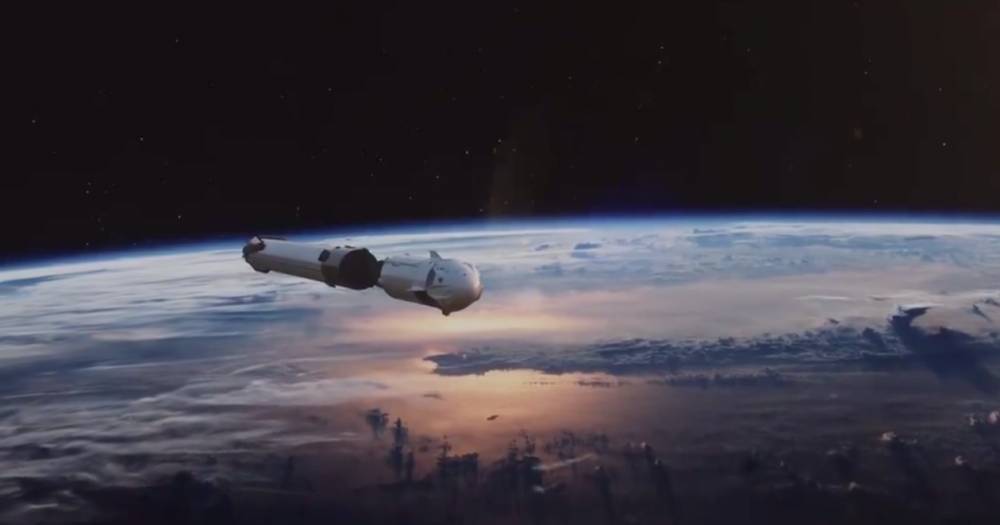 SpaceX показала анимацию полета Crew Dragon к МКС