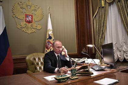 Путин впервые за шесть лет поздравил президента Украины с Новым годом