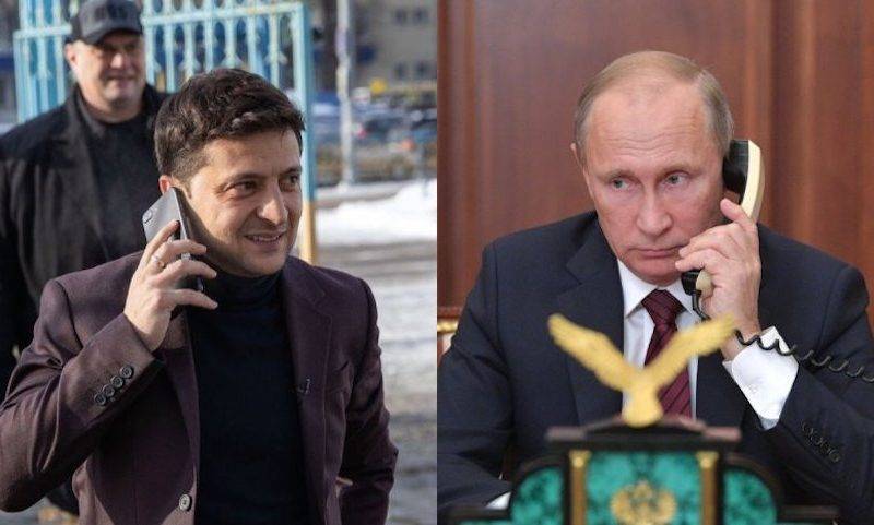 Зеленский позвонил Путину, чтобы поздравить с Новым годом и контрактом