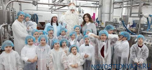 Главный Дед Мороз страны посетил производителя легендарного мороженого «Баскин Роббинс»