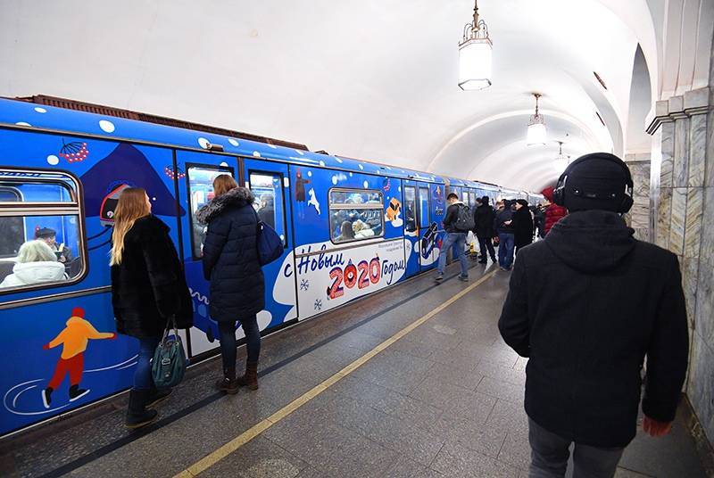 Общественный транспорт Москвы будет бесплатным в новогоднюю ночь