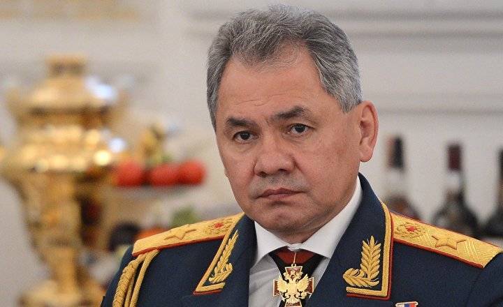 Сергей Шойгу поздравил военных России с Новым годом