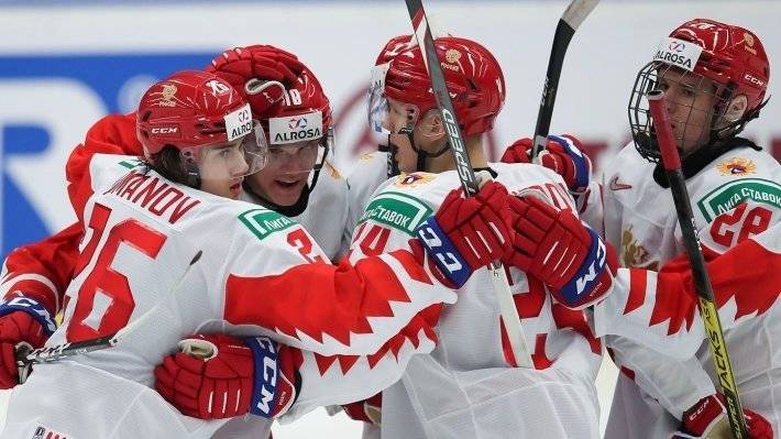 Россия разгромила Германию на молодежном ЧМ по хоккею