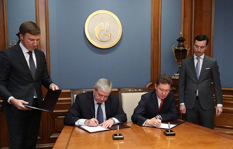 «Газпром» продлил контракт с Белоруссией