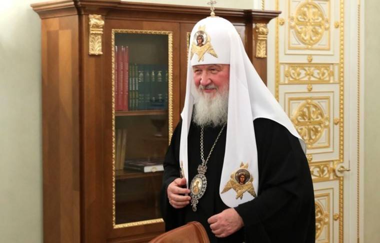Патриарх Кирилл поздравил россиян с Новым годом