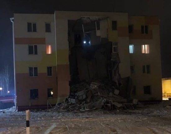 Озвучена причина взрыва и обрушения жилого дома под Белгородом