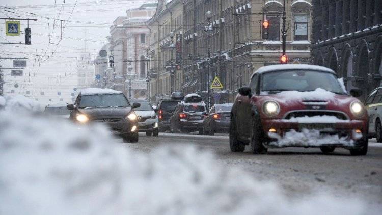Снег с дождем ожидается в среду в Петербурге